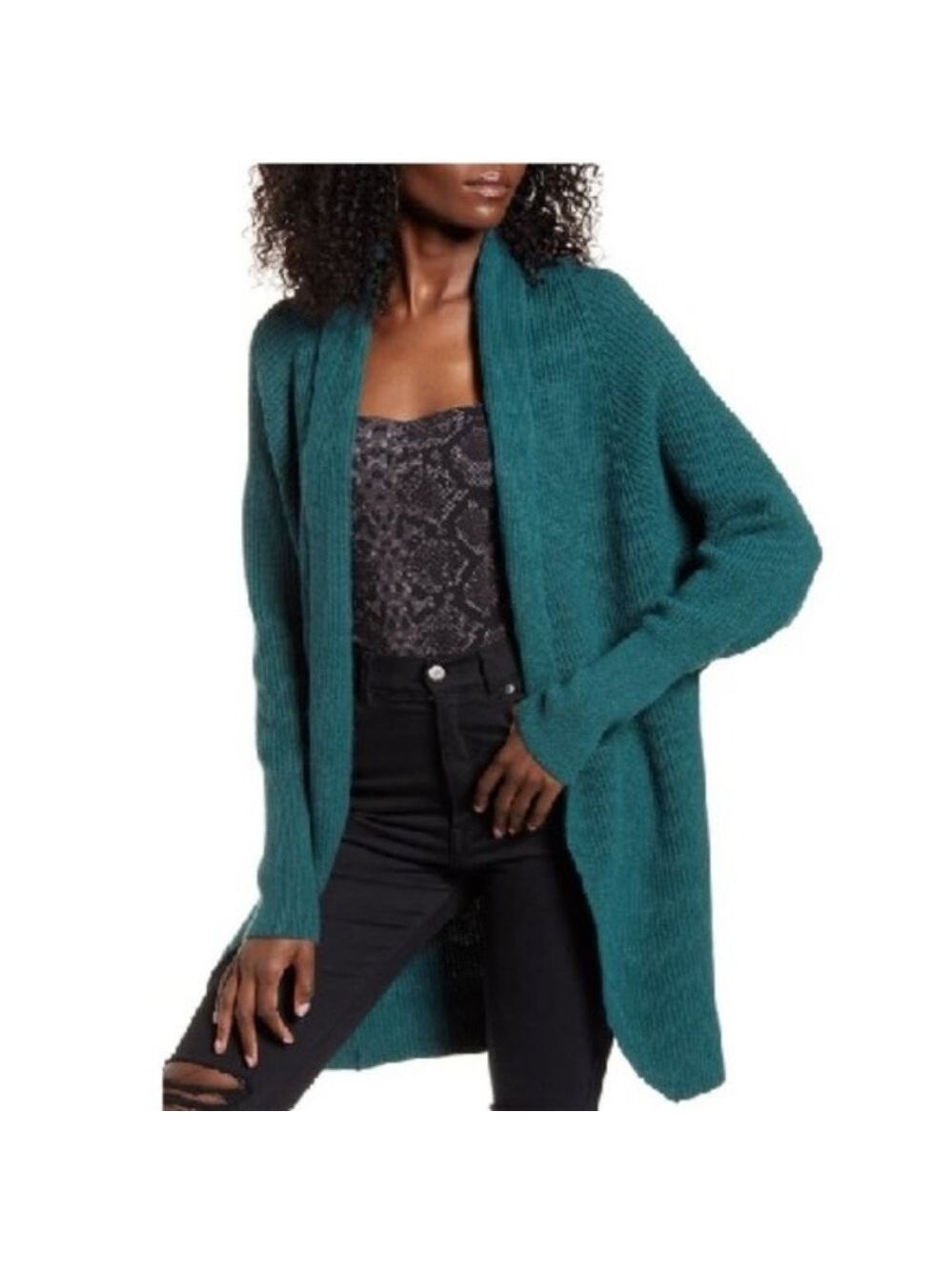 Leith Dolman Sleeve Long Cardigan
